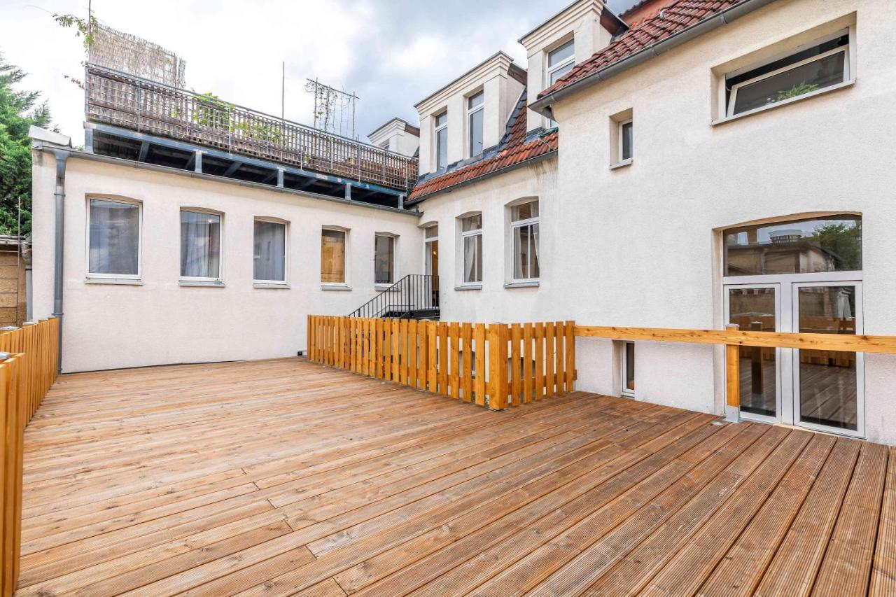 Grosser Terrassentraum In Klein Venedig Leipzig Eksteriør bilde